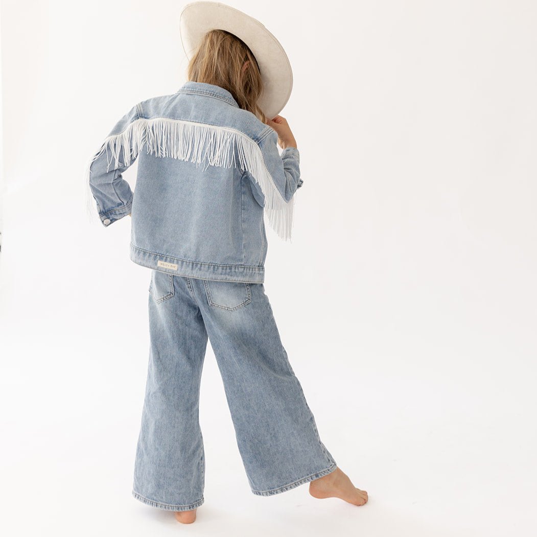 Cowgirl Baby Jacket with Fringe