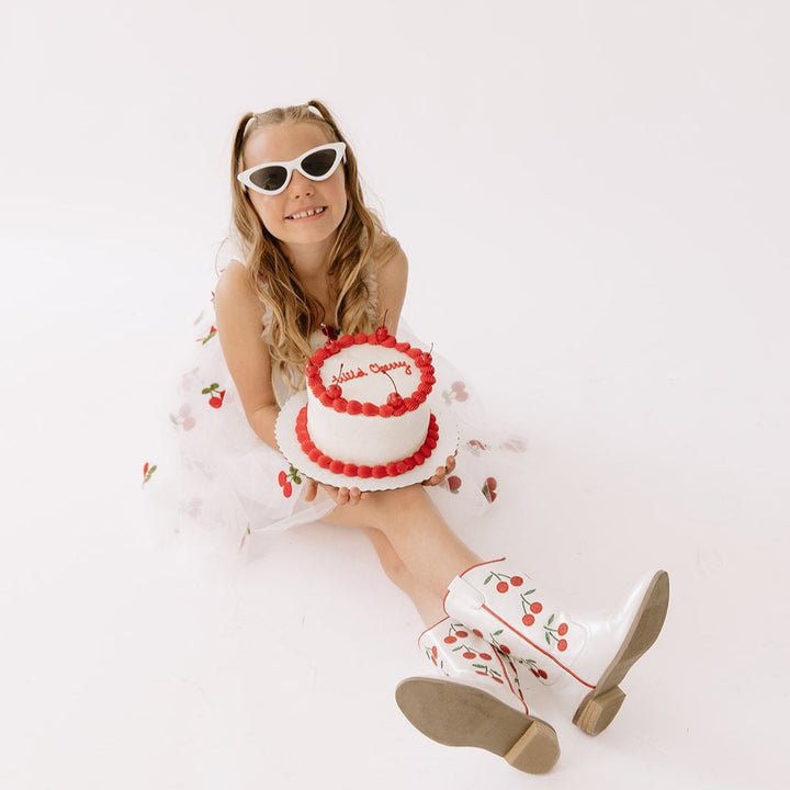 Wild Cherry Tulle Dress