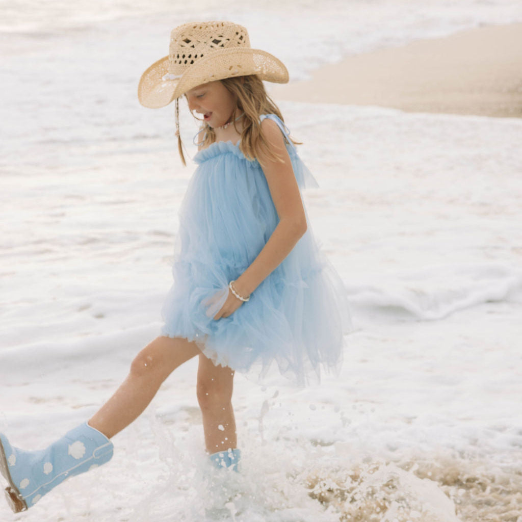 little mermaid seafoam dress Seafoam Cove Dress BABY BLUE / 7-8 by Wild and Rae