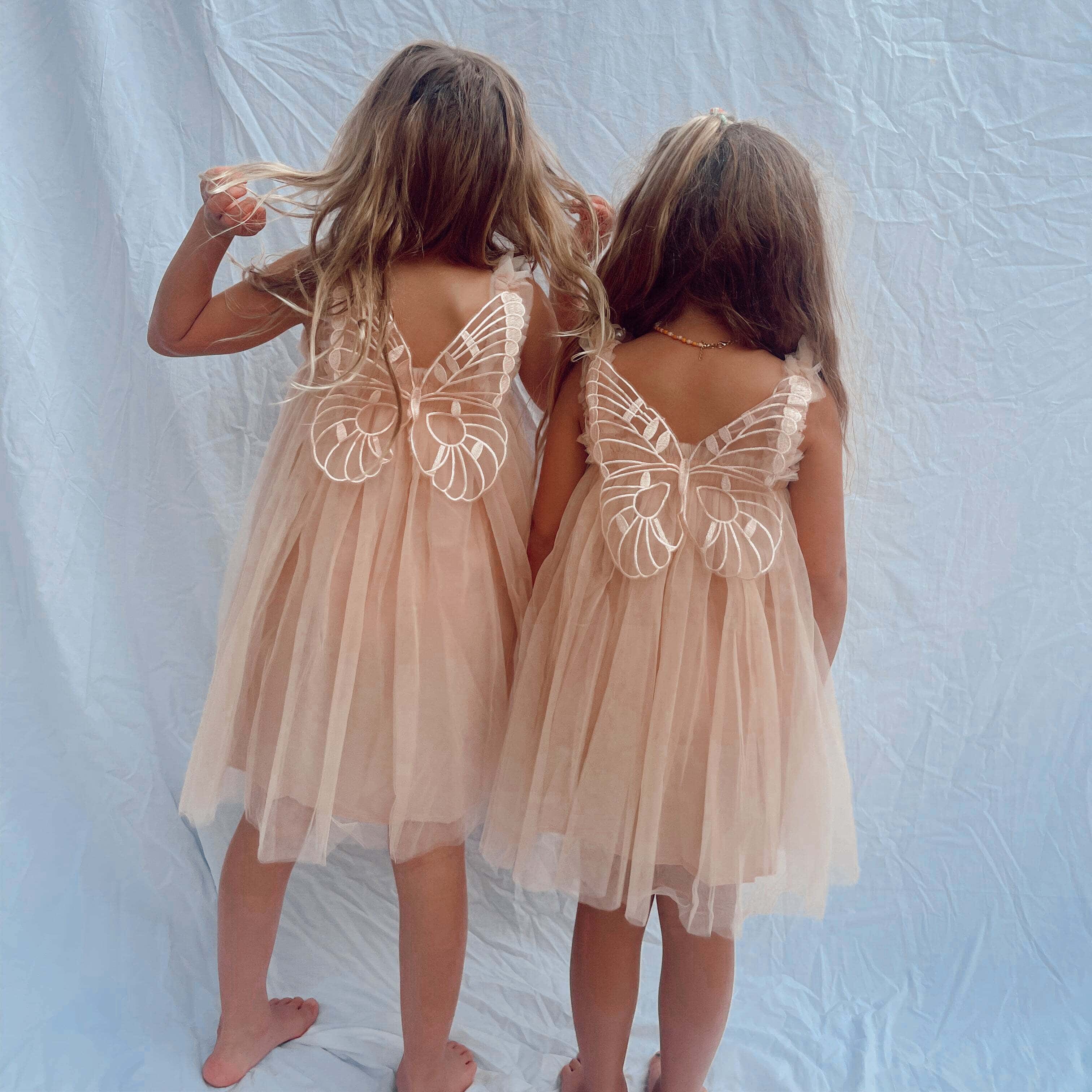 Shop For Fairy Dress Dress | Wild and Rae OFF WHITE/PINK / 4T by Wild and Rae Shop For Fairy Dress Dress | Wild and Rae OFF WHITE/PINK / 4T by Wild and Rae