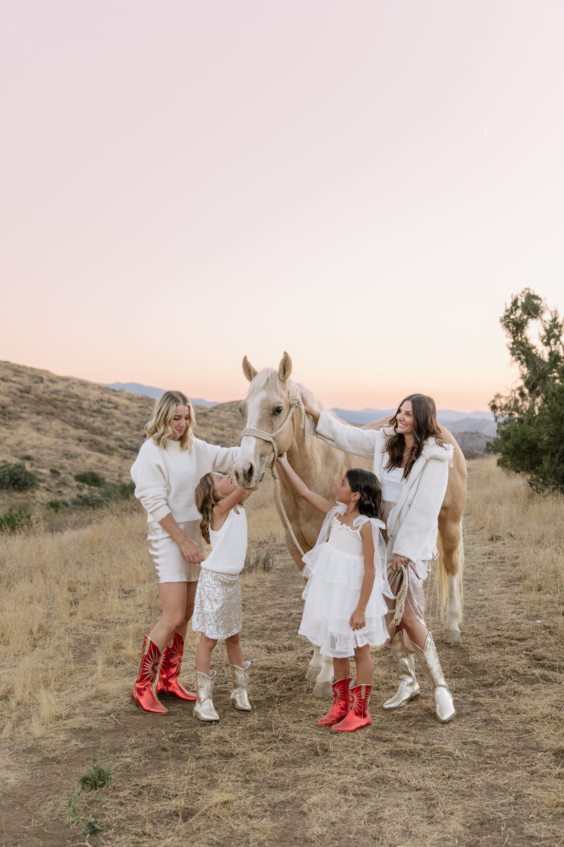 Matching Mama + Mini Cowgirl Boots for the Holidays!