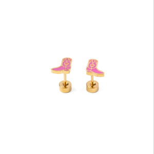 Cowboy Boot Earrings