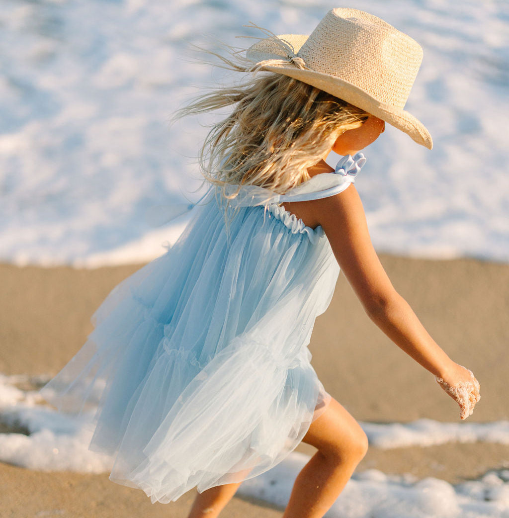 Seafoam Cove Dress BABY BLUE / 7-8 by Wild and Rae
