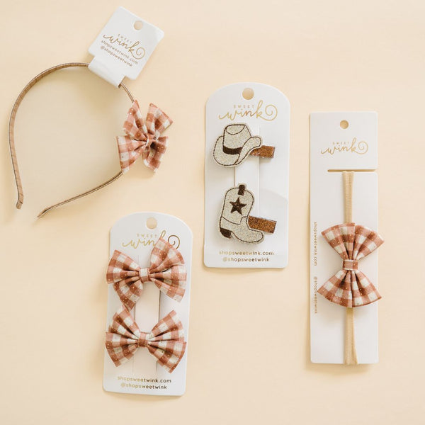 Cowgirl Cutie Western Clip Set