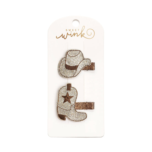 Cowgirl Cutie Western Clip Set