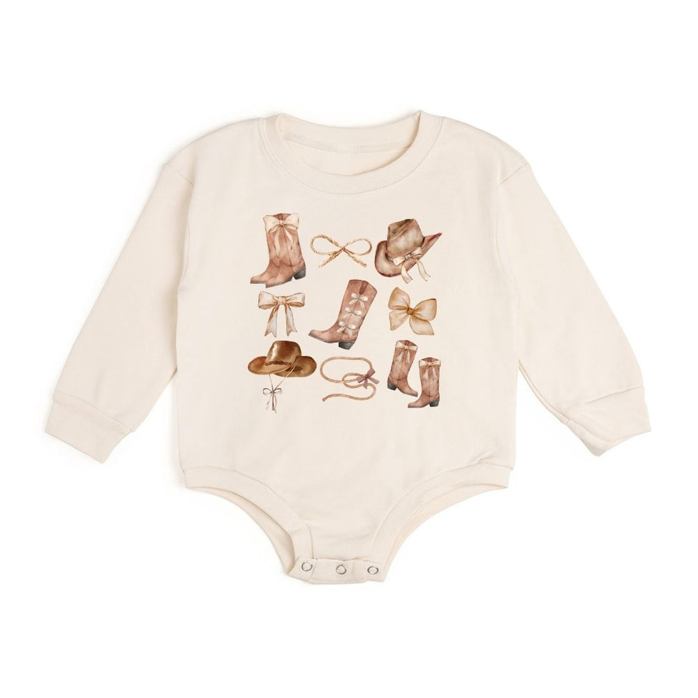 Cowgirl Cutie Western Long Sleeve Romper