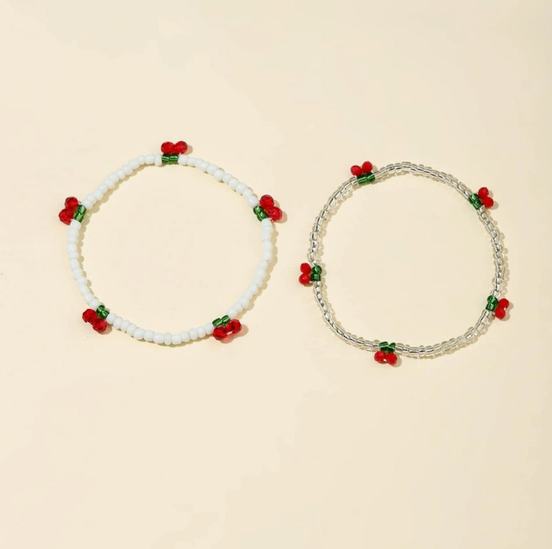 Wild Cherry Bracelets