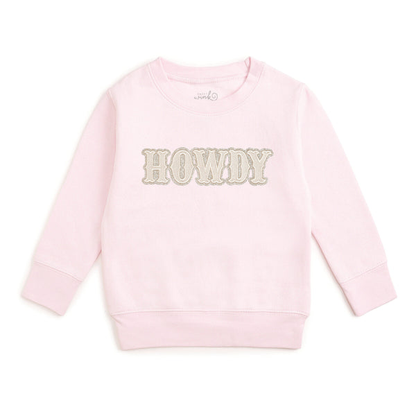 Howdy Patch Western Sweatshirt