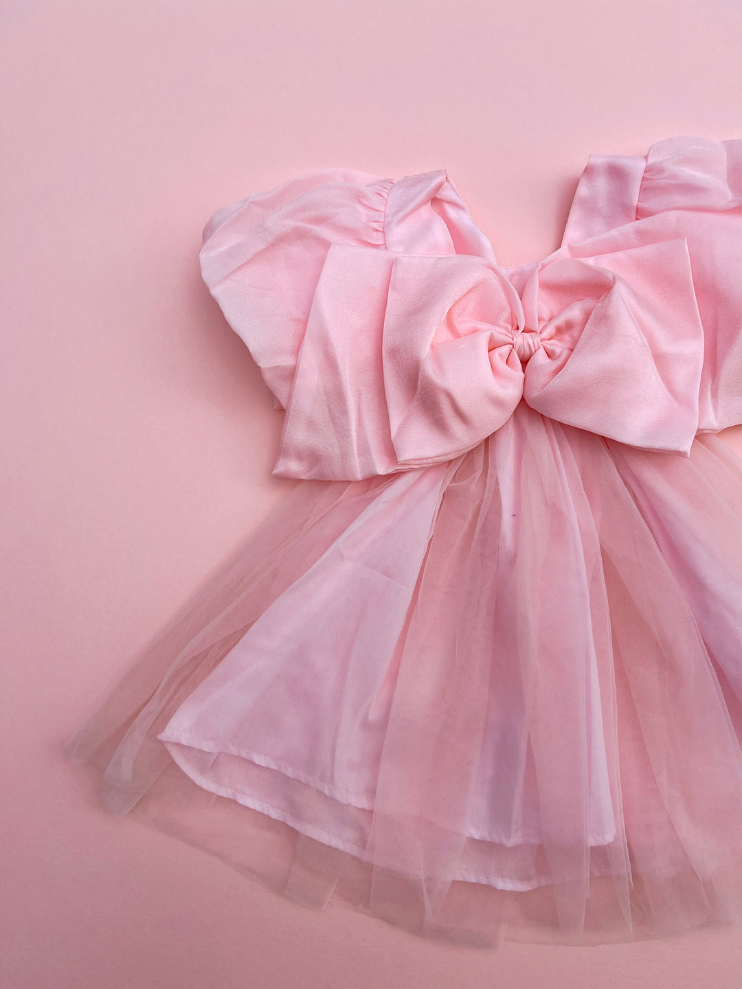 Little Bow Pink Dress