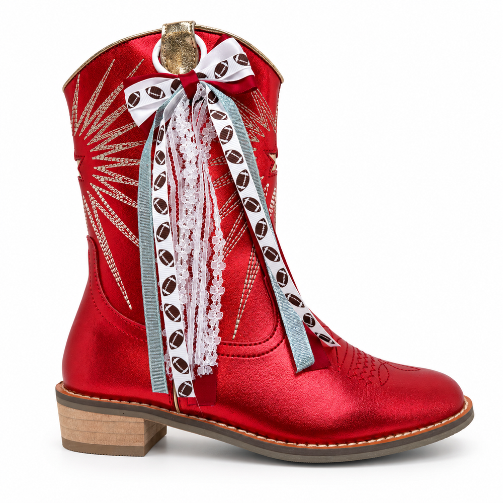 Football Fun Boot Tassels