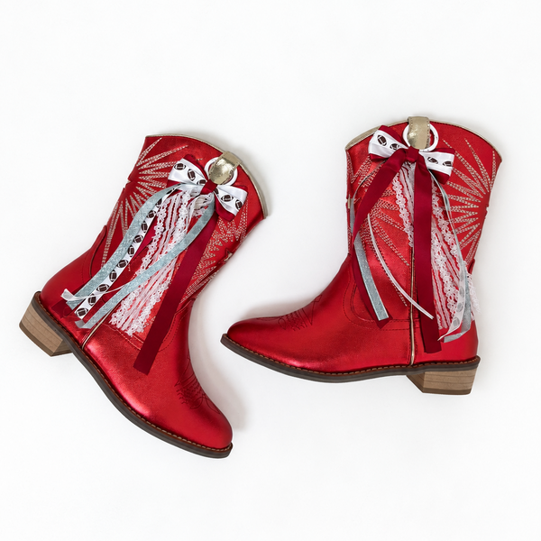 Football Fun Boot Tassels