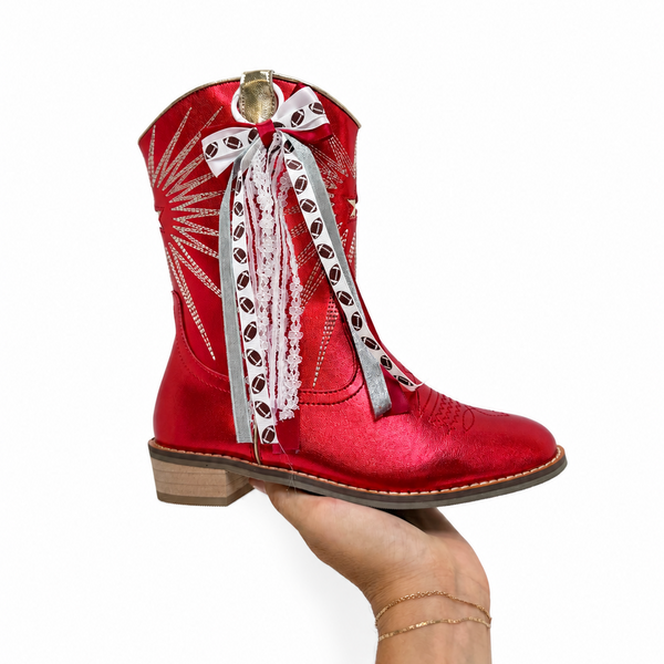 Football Fun Boot Tassels