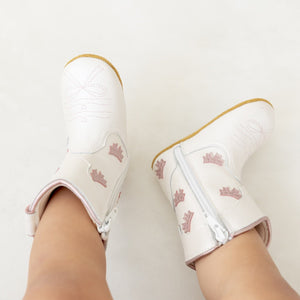 Cowgirl Bow Baby Bootie