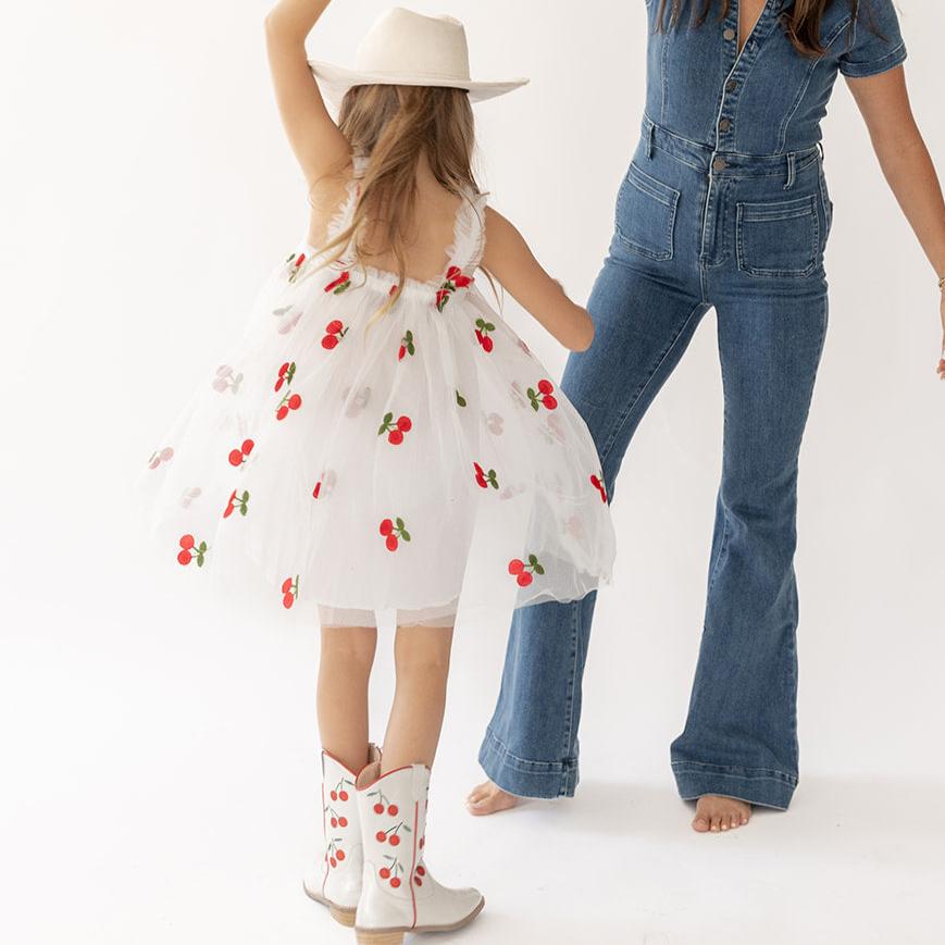 Wild Cherry Tulle Dress