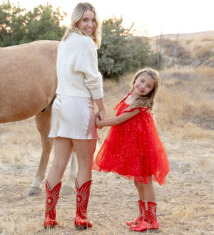 Cowgirl RUBY Boots RUBY / Toddler 7 by Wild and Rae Cowgirl RUBY Boots RUBY / Toddler 7 by Wild and Rae