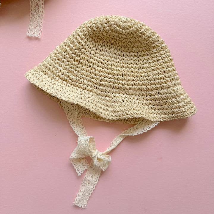 Straw Bucket Hat