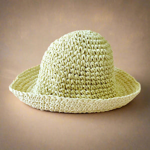 Straw Bucket Hat