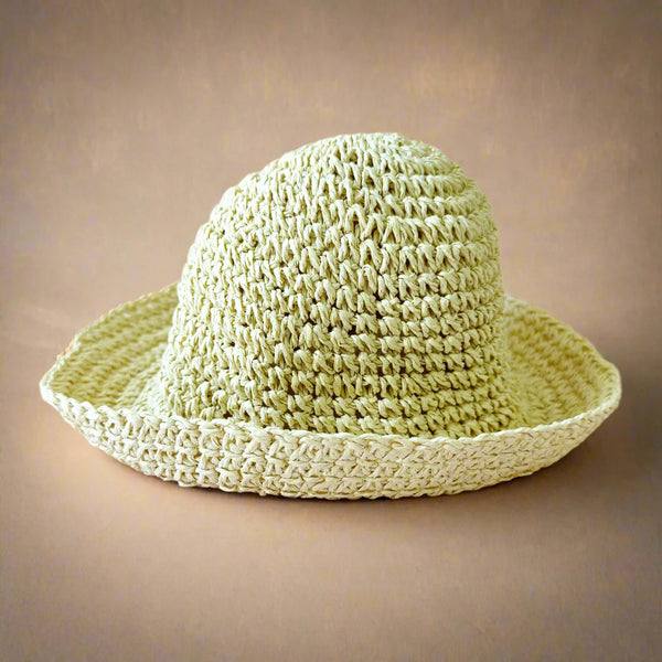 Straw Bucket Hat