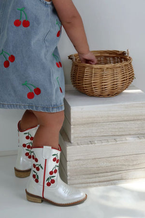 Cowgirl Wild Cherry Boots