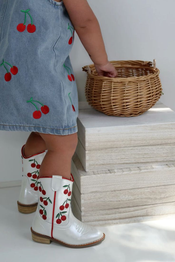Cowgirl Wild Cherry Boots