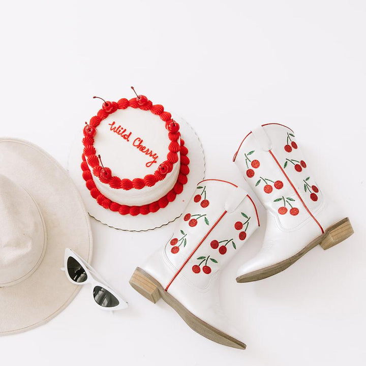 Cowgirl Wild Cherry Boots