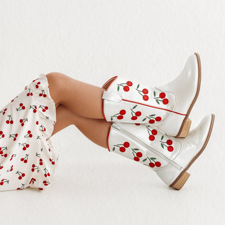Cowgirl Wild Cherry Boots