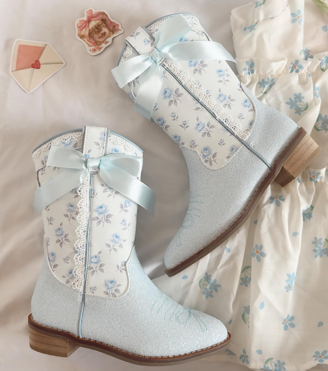 Cowgirl Petite Bloom Boots
