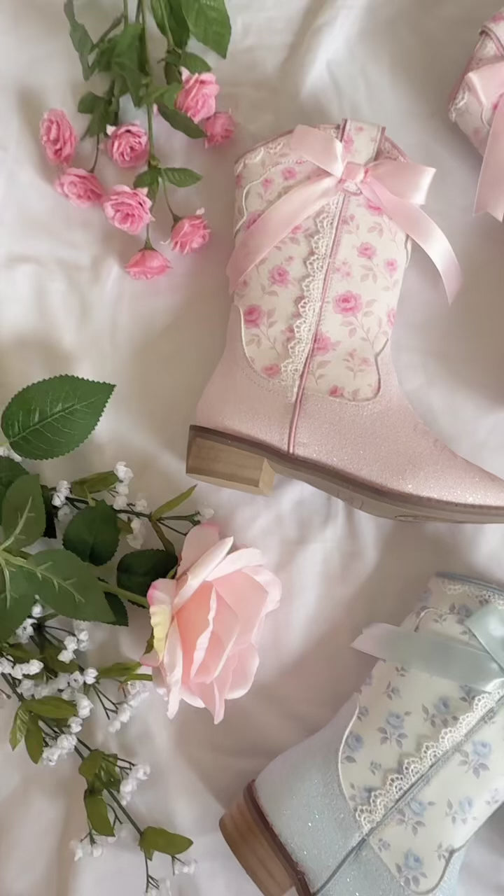 Cowgirl Petite Bloom Boots