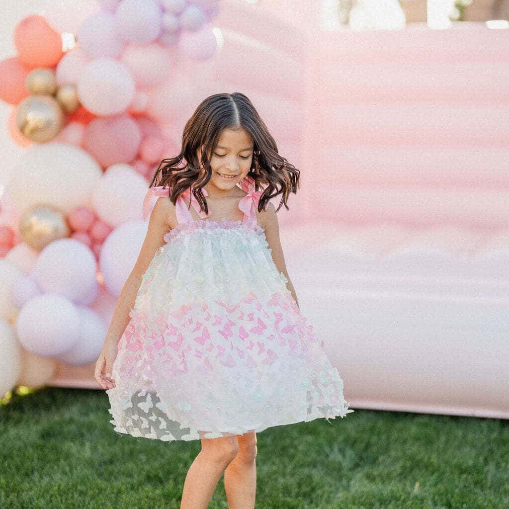 Rainbow Butterfly Dress